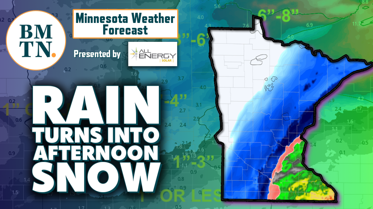Minnesota weather Messy storm speeding through the state Bring Me