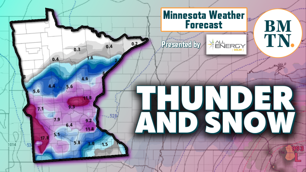 Minnesota weather Next storm features thunder and snow Bring Me The News