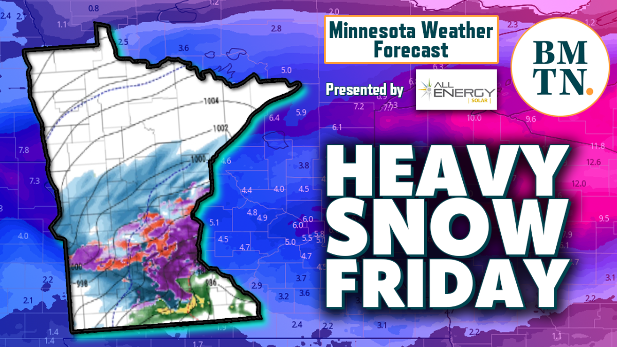MN weather Several inches of snow to hit Twin Cities Bring Me The News