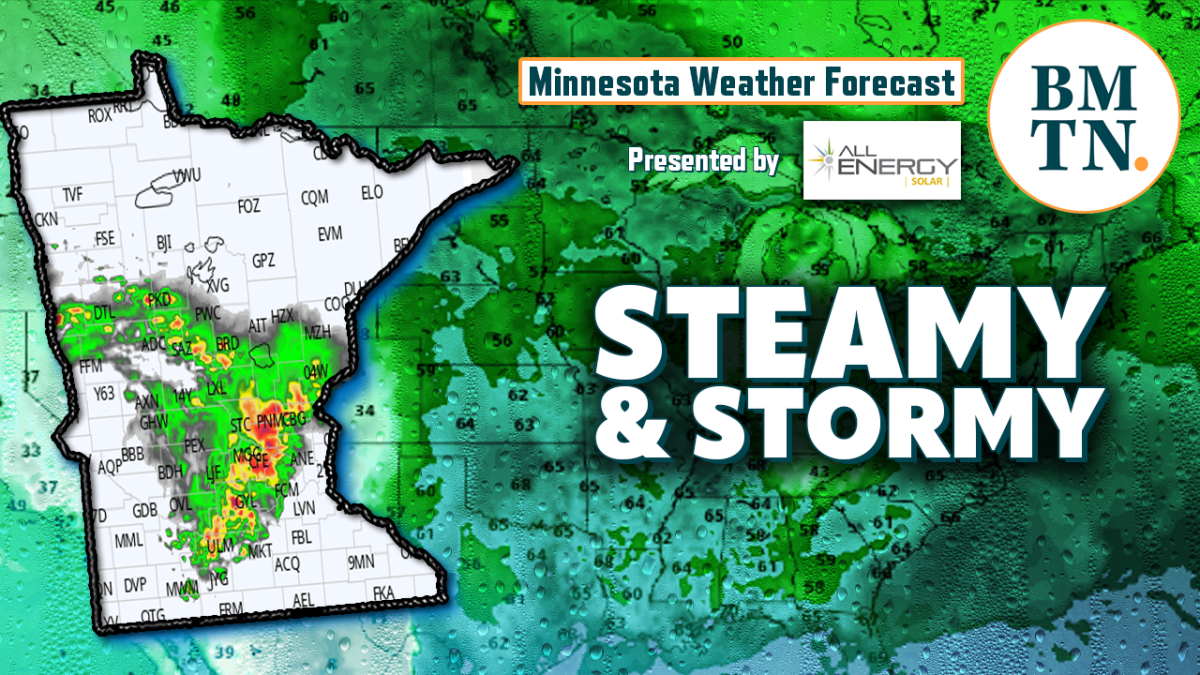 Minnesota weather Steamy with storm chances every day Bring Me The News
