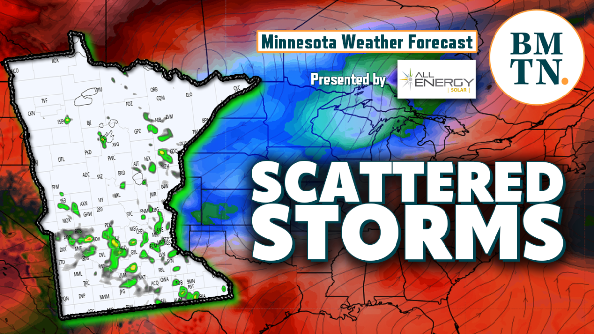 Minnesota weather Bad air quality, scattered storms Monday Bring Me