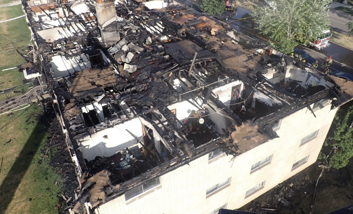 Firework debris found at site of St. Paul apartments fire that caused