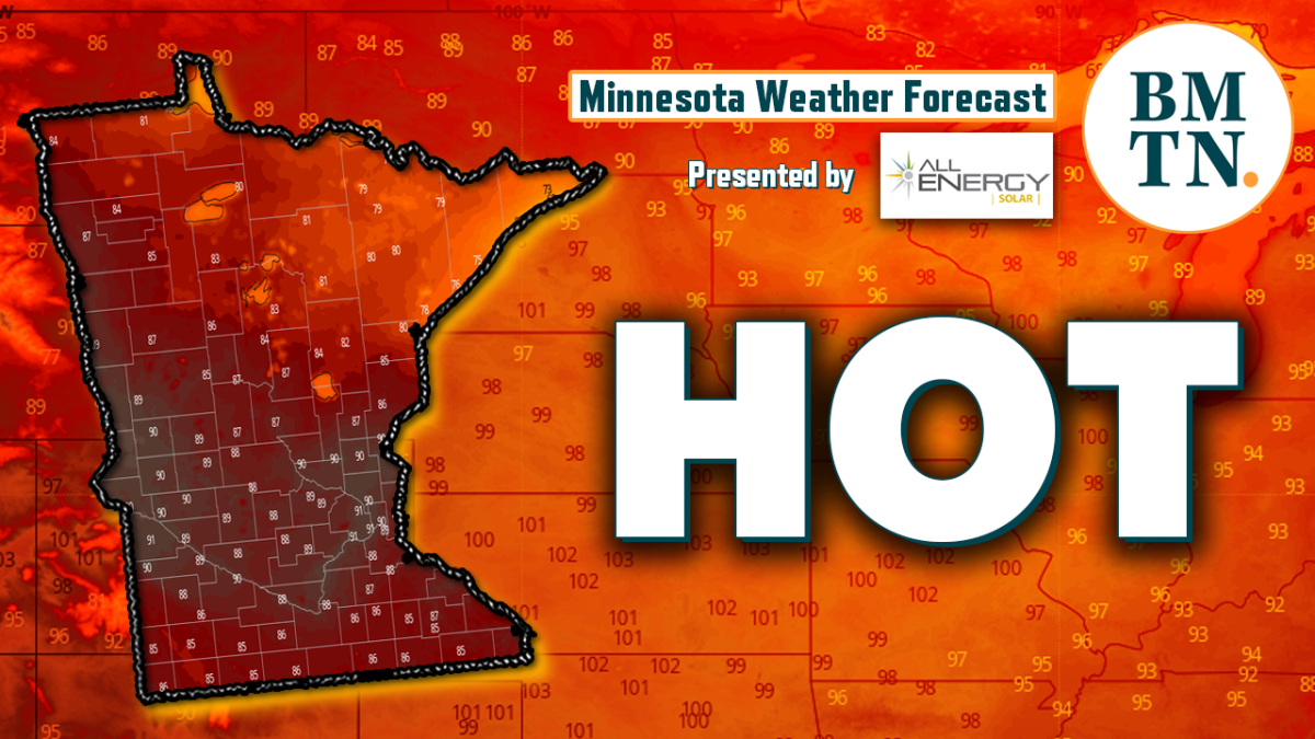 Minnesota weather Prepare for the hottest stretch of the summer yet
