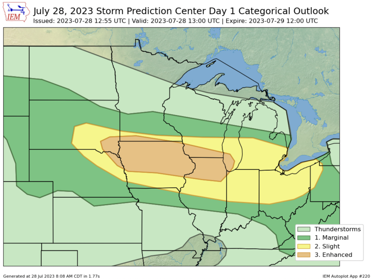 Severe Storms of July 28, 2023