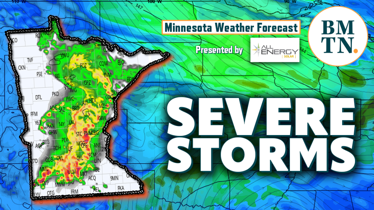 Minnesota weather forecast Sven's take on severe storms next 2 days