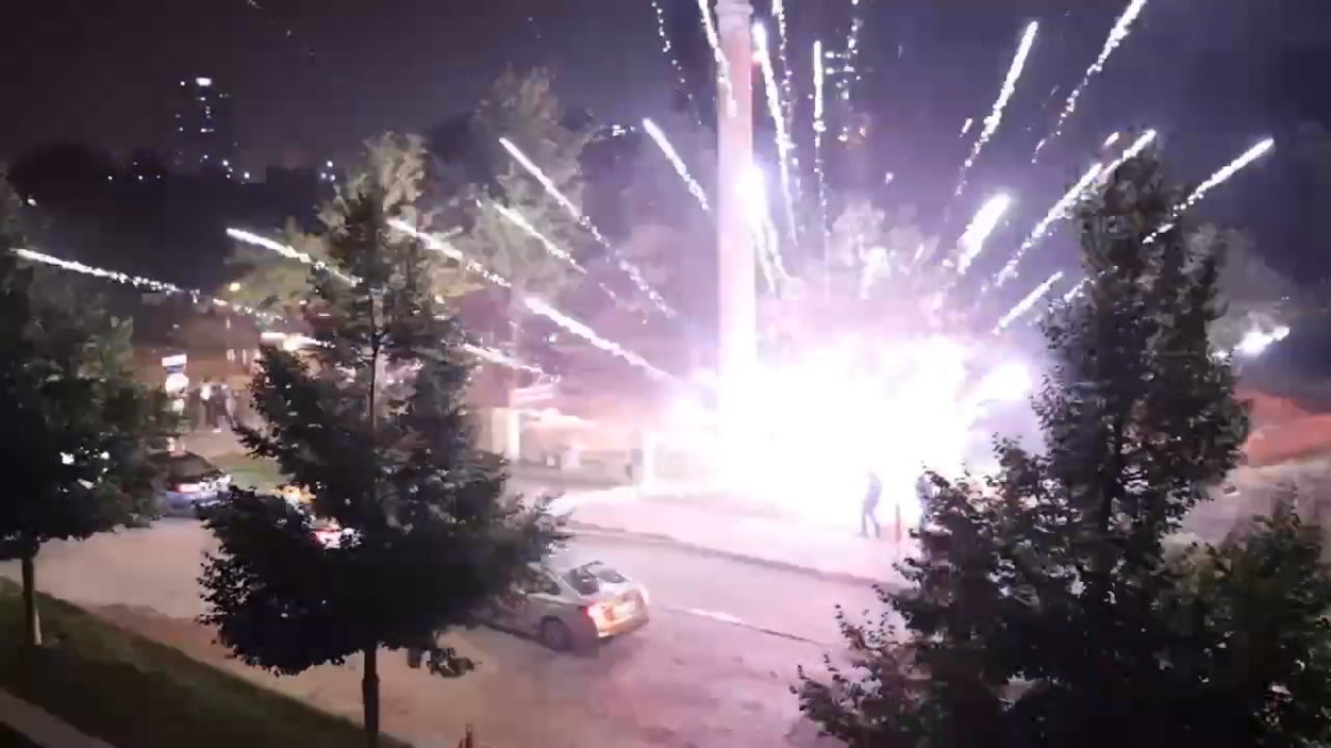Fireworks exploding in Minneapolis Bring Me The News