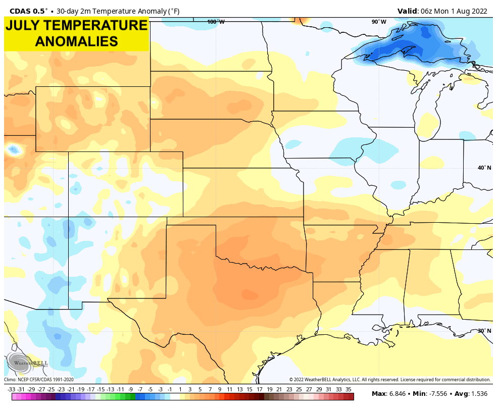 July 2022 in Minnesota was hotter, windier and drier than normal ...