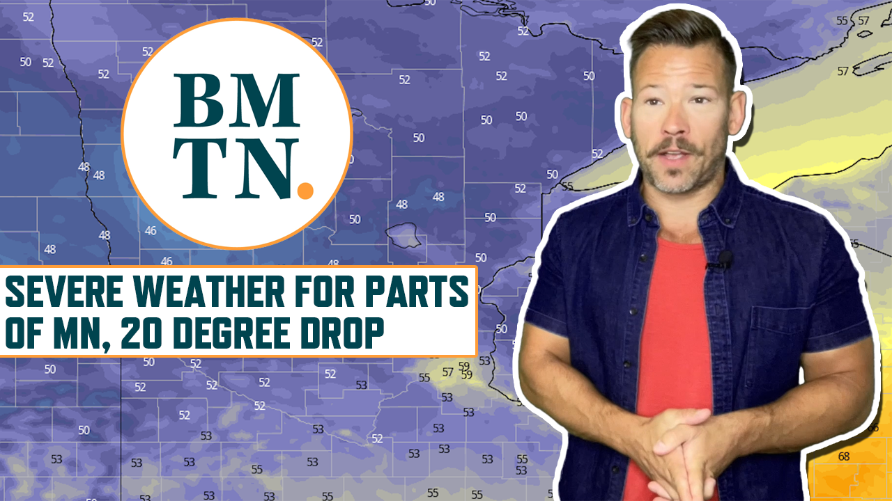 Record heat?| Chance of severe storms | 20-degree temp drop - Bring Me ...