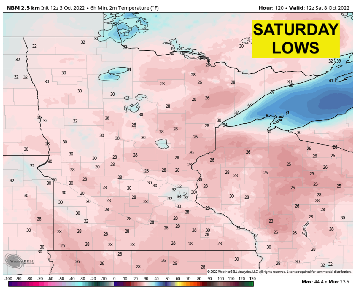 Very warm for October before abrupt change in Minnesota Bring Me The News