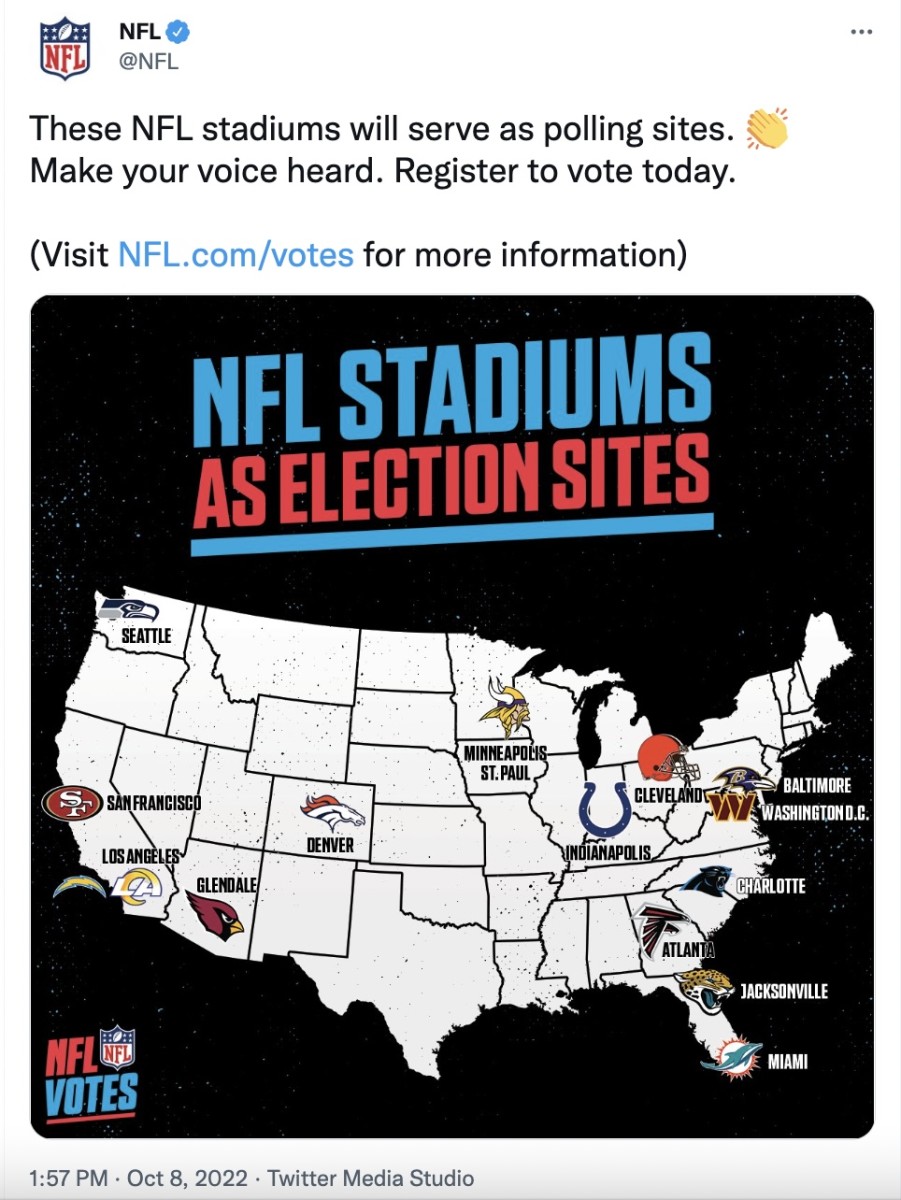 Hennepin County: NFL incorrectly named US Bank Stadium as polling place -  Bring Me The News