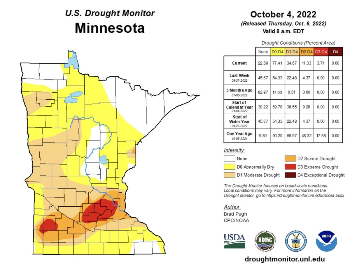 Warning issued in southern Minnesota due to 'extreme' wildfire fire ...