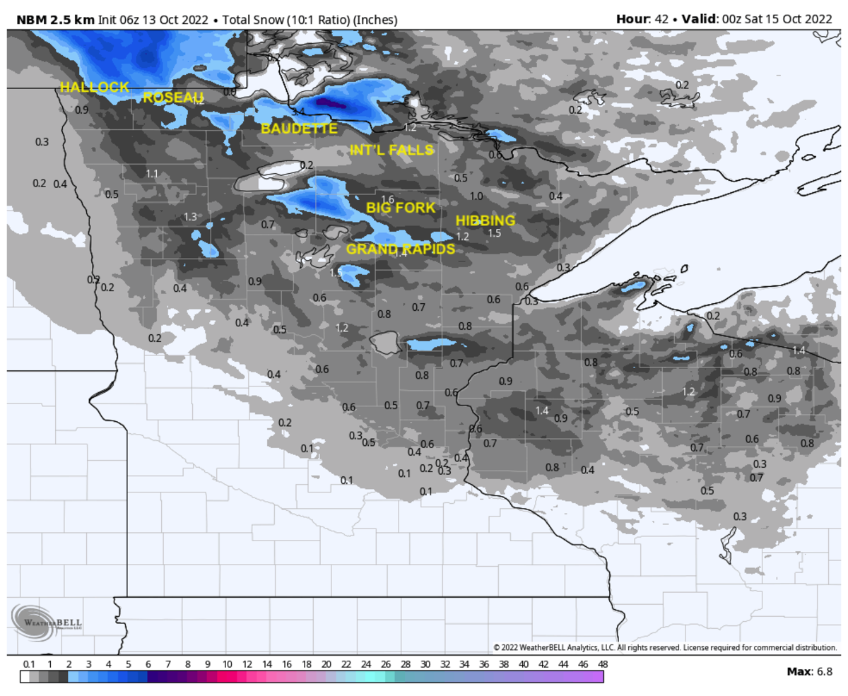 Here comes the first snow for many in Minnesota Bring Me The News