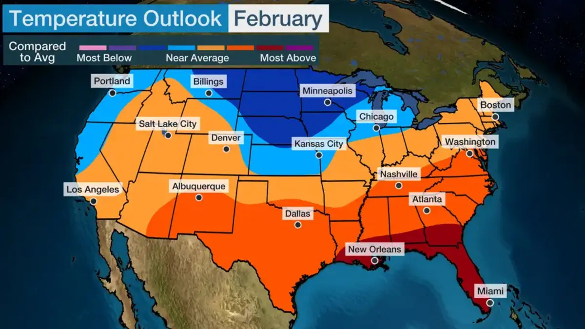 The Weather Channel predicts warm start, cold finish to winter in Minnesota  - Bring Me The News