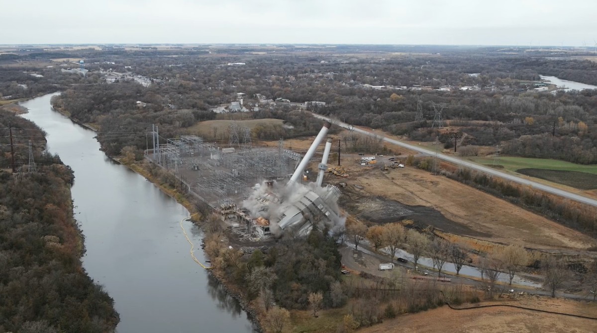 Watch Former MN coal plant demolished in controlled implosion Bring