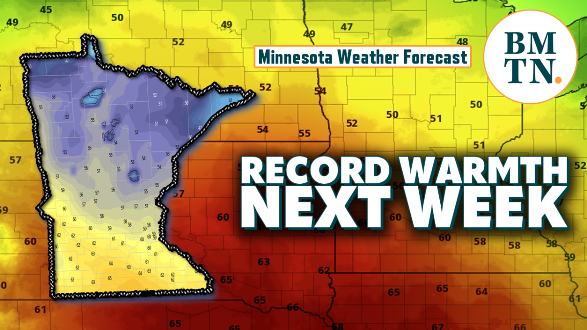 Minnesota weather forecast Record warmth next week Bring Me The News