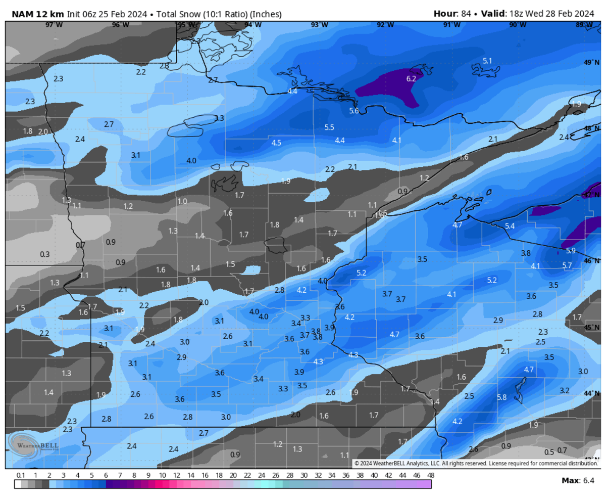 First 60 Of The Year On Monday? Accumulating Snow To Follow? - Bring Me ...