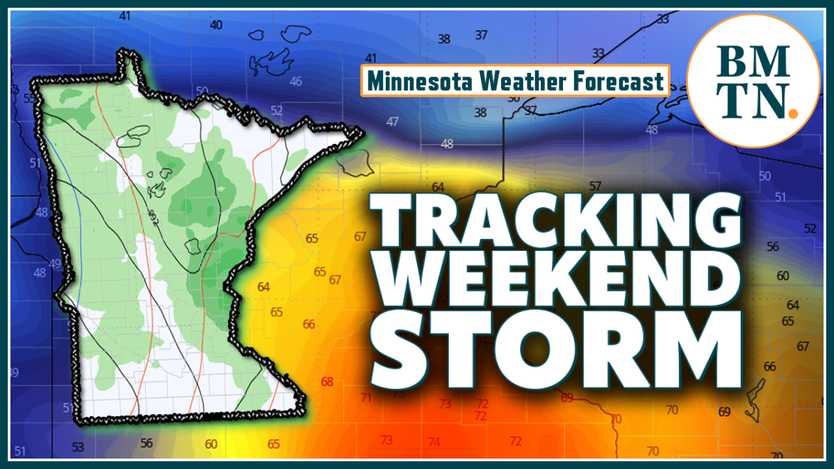 Minnesota weather forecast Tracking Sunday thunderstorm potential