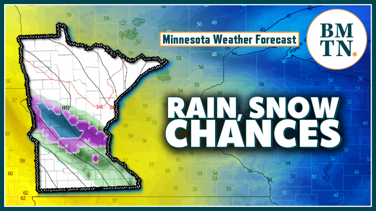 Minnesota weather forecast: Warming up with rain, snow chances to come ...