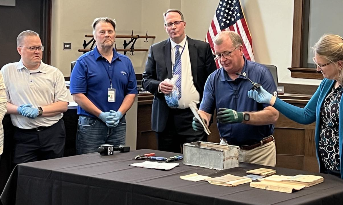 Century-old time capsule found during demolition of old Owatonna High ...