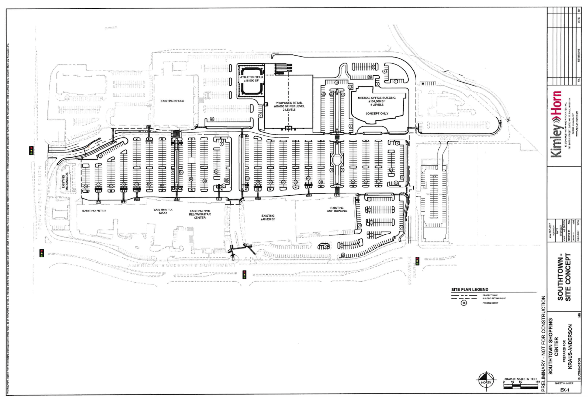 Plan for Bloomington's Southtown project shows 'major sports anchor ...