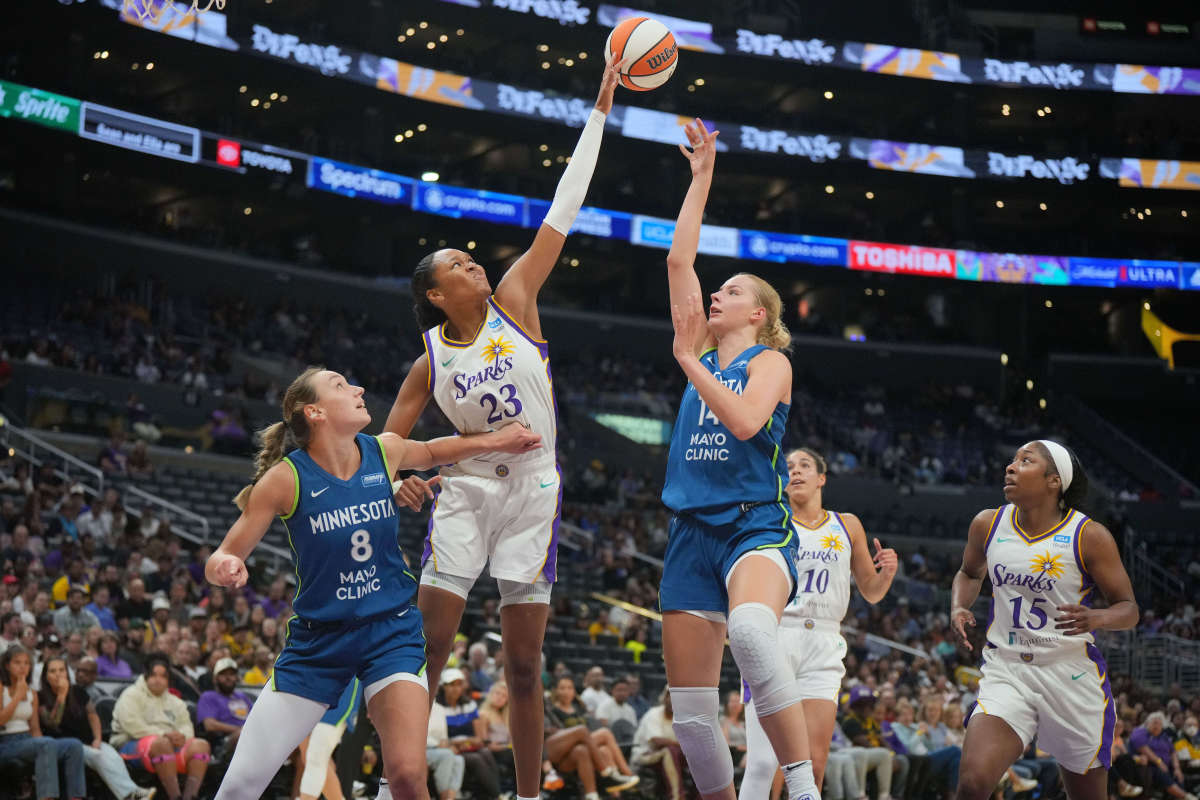 Lynx win again without Napheesa Collier, crushing Sparks in L.A. - Bring Me  The News