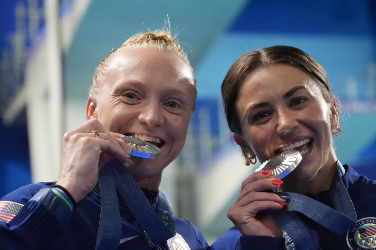 First U.S. medal at the Paris Olympics goes to a former University of ...