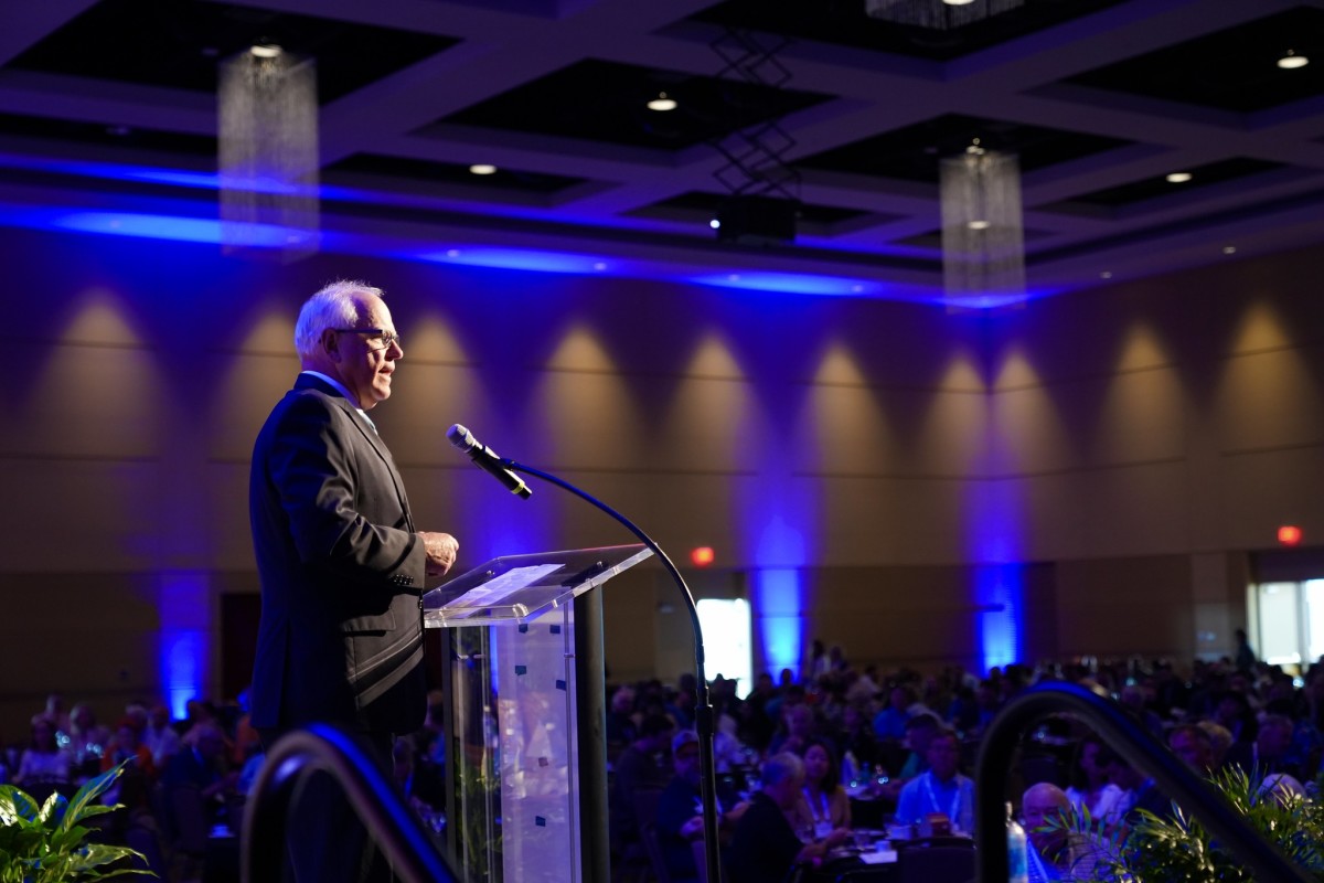 Watch live: Tim Walz makes debut VP speech in Philadelphia - Bring Me