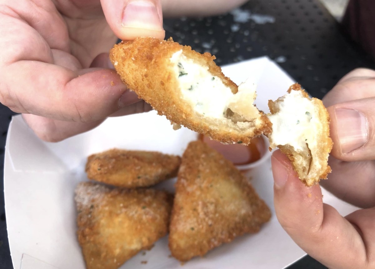 State Fair first impression We tried the deep fried ranch dressing