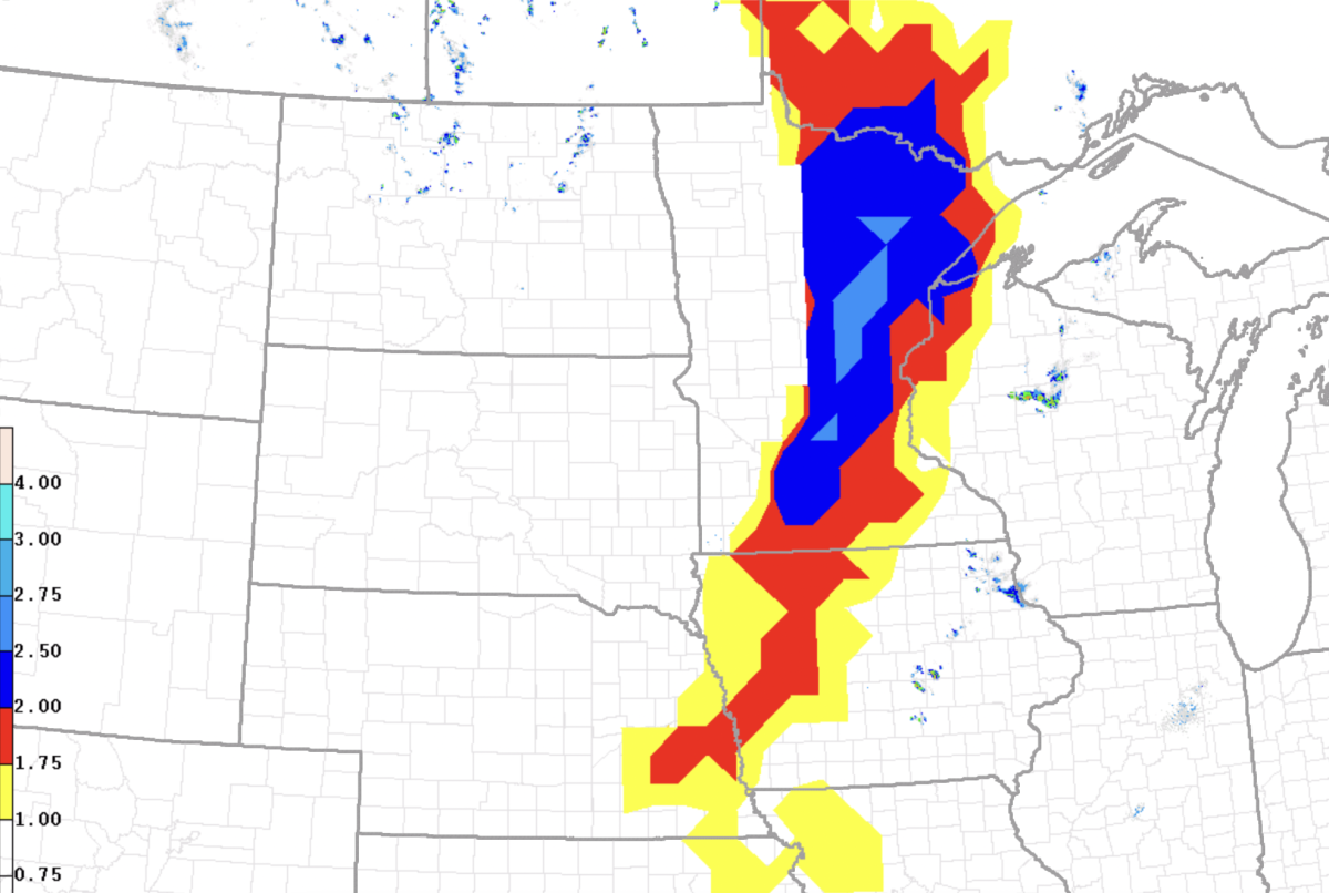 Severe thunderstorm watch: Tennis ball-sized hail possible in the Twin Cities - Bring Me The News