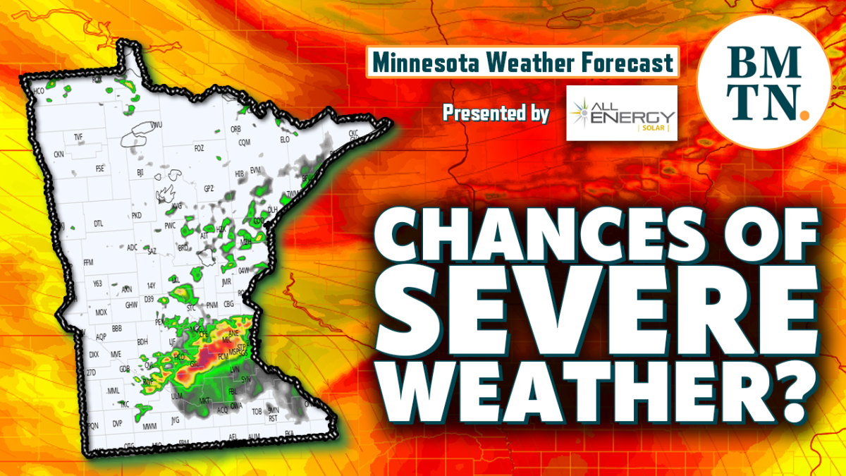 Minnesota weather forecast Severe storms Wednesday? Major heat wave