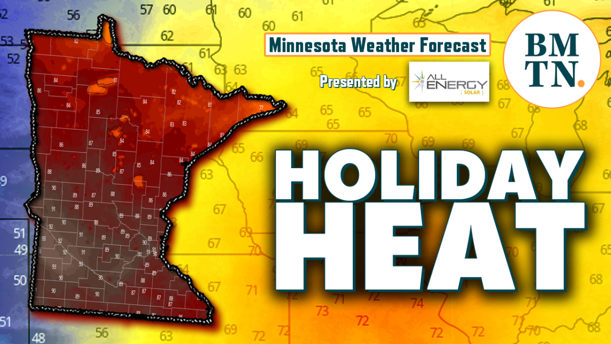 Minnesota weather forecast Smoky skies, more recordbreaking heat