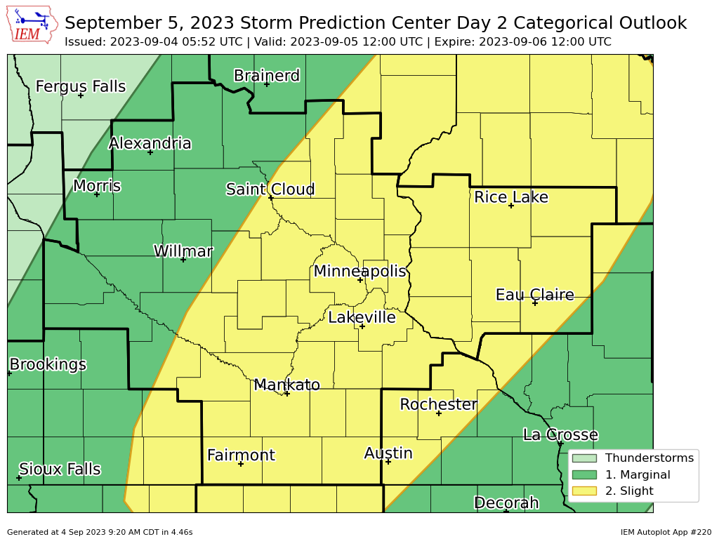 Going on 3 weeks without rain, Twin Cities could get severe storms ...