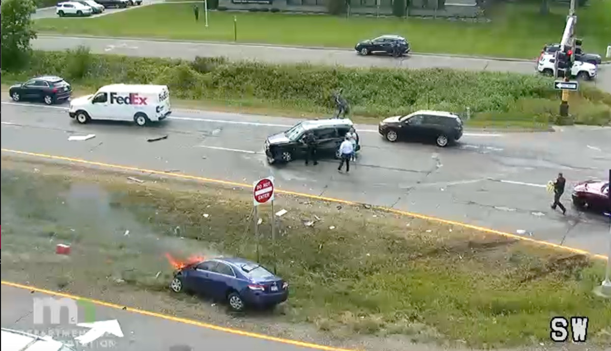 Charges Man was high while speeding through red light before crash