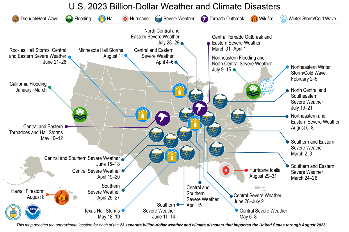 Twin Cities hail lays claim to one of 23 billiondollar weather