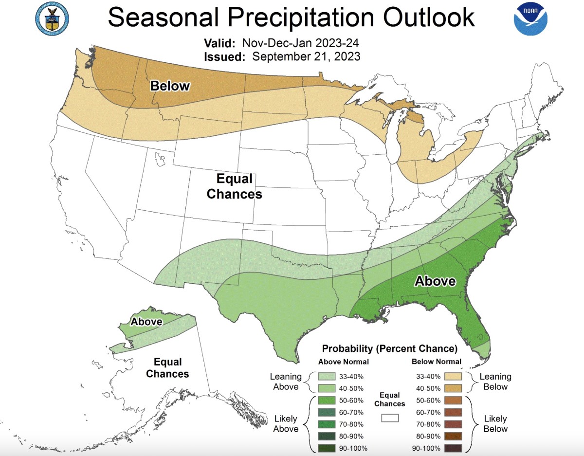 What the latest National Weather Service winter/snow forecast means for