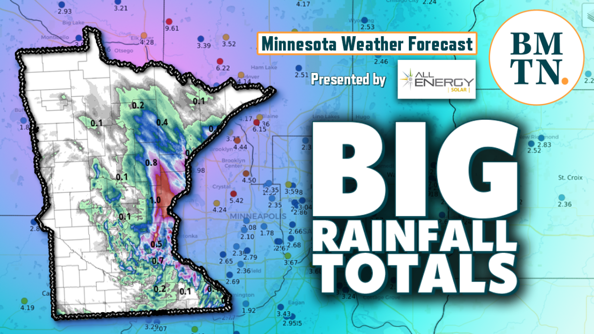Minnesota weather forecast Biggest Twin Cities rain in 2 years Bring