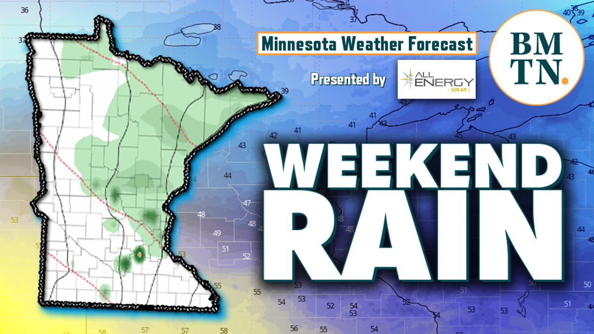 Minnesota weather forecast Where to expect rain or snow this weekend Bring Me The News
