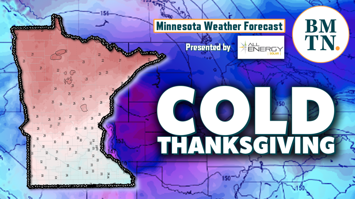 Minnesota weather forecast Thanksgiving possibilities Bring Me The News