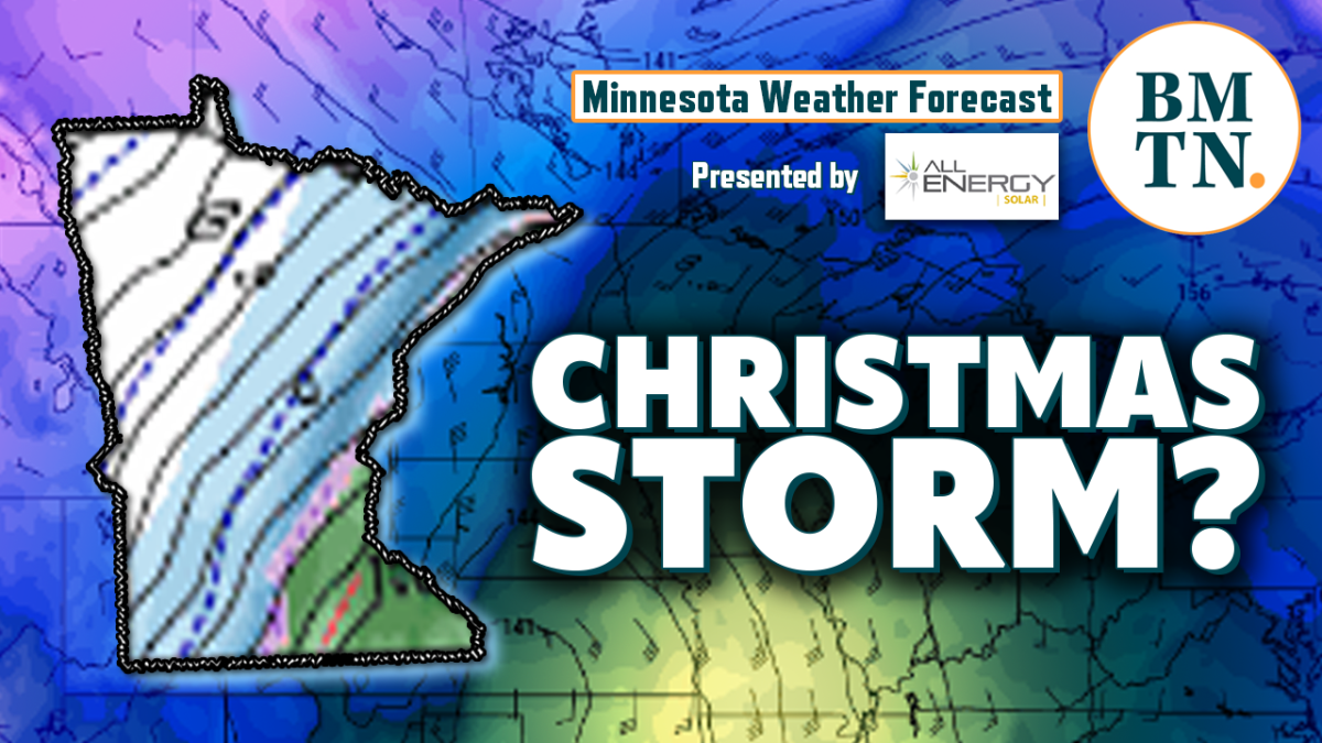 Minnesota Weather Forecast Potential Christmas Storm Bring Me The News