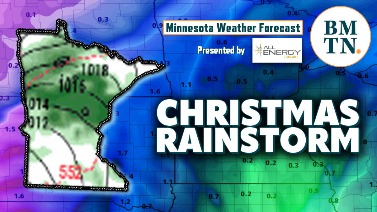 Minnesota weather forecast Increasingly likely Christmas storm system