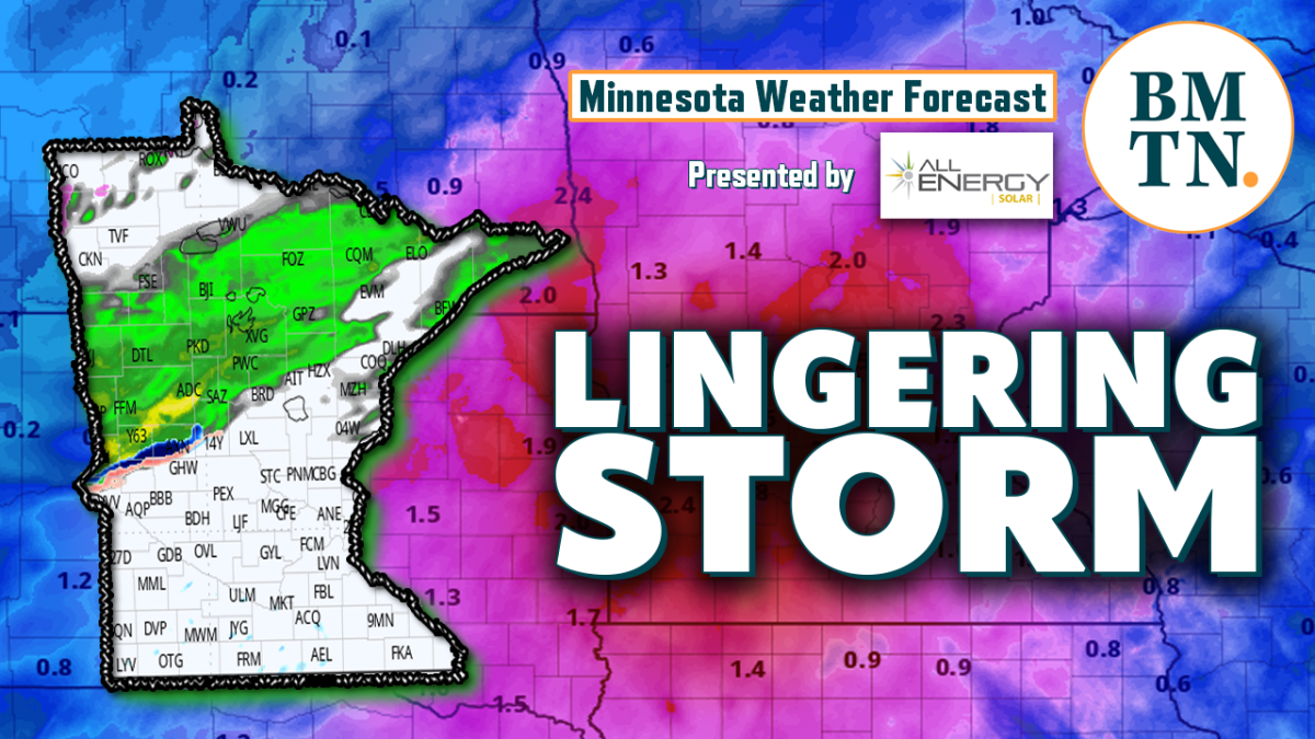 Minnesota weather forecast Christmas storm lingers Bring Me The News