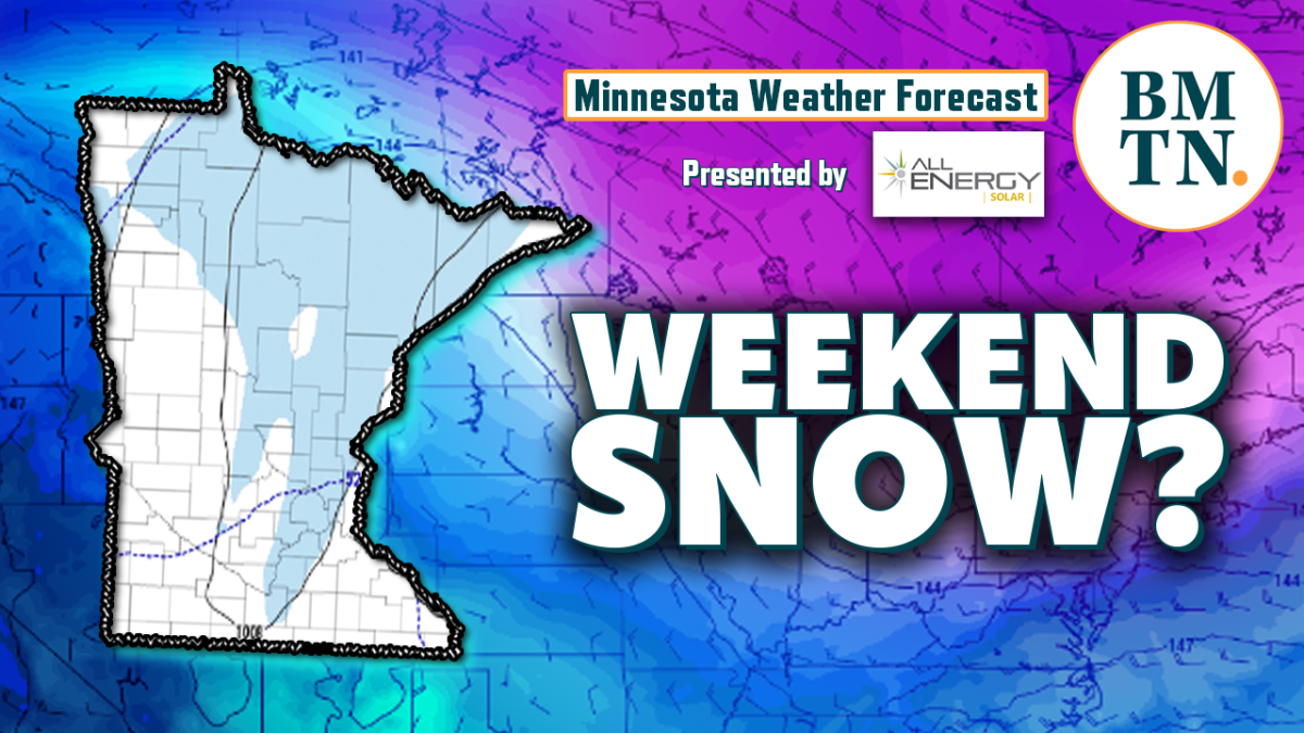 Minnesota weather forecast Are we about to get real winter conditions