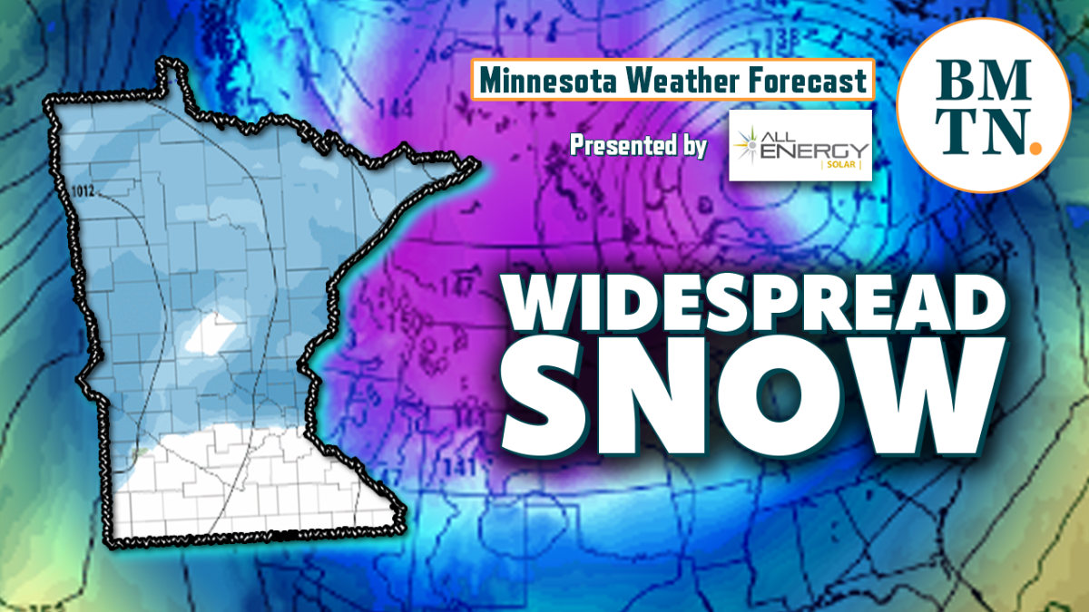 Minnesota weather forecast Tracking a weekend clipper before the polar