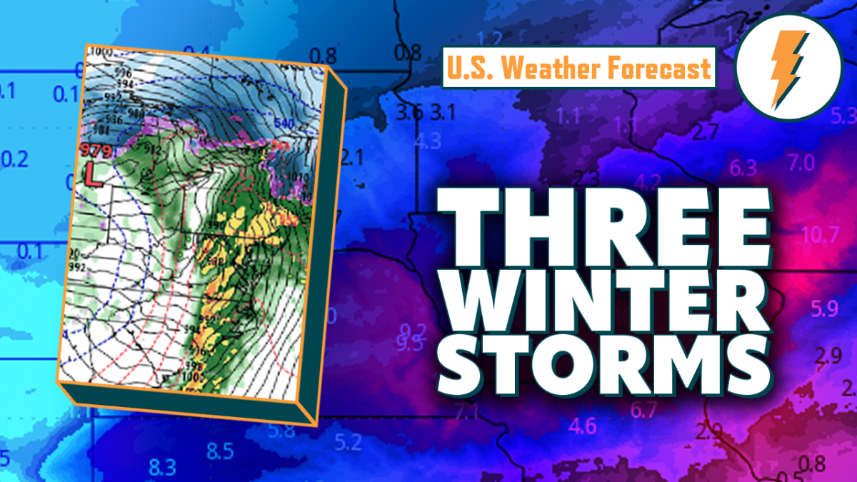 Multiple big winter storms impact coasttocoast Bring Me The News
