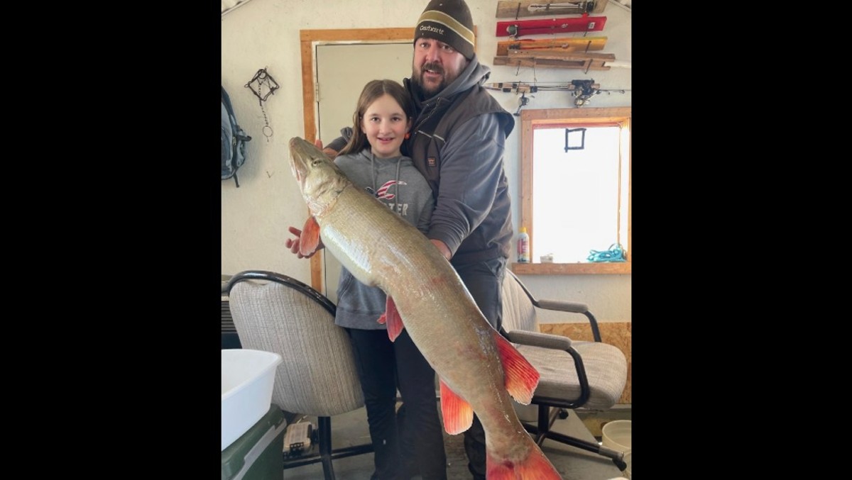 Wisconsin 10-year-old catches massive muskie on Minnesota's Lake