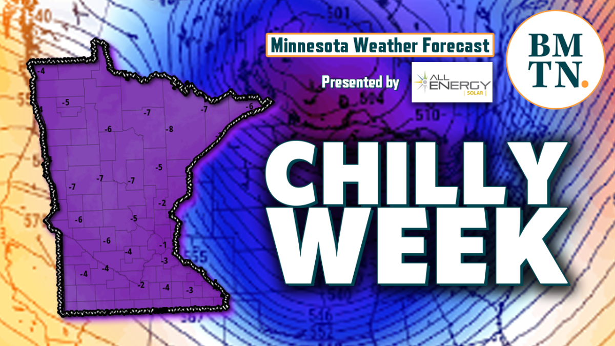 Minnesota weather forecast Polar air hangs around before big warmup