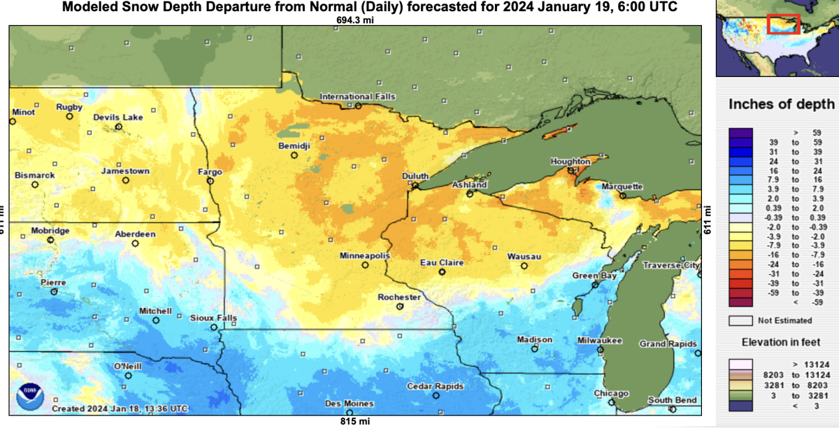 Over already? A look at Minnesota's wimpy winter of 20232024 so far