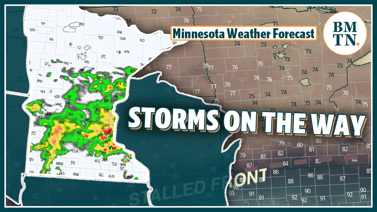 Tracking when and where storms and heavy rain will arrive in Minnesota ...