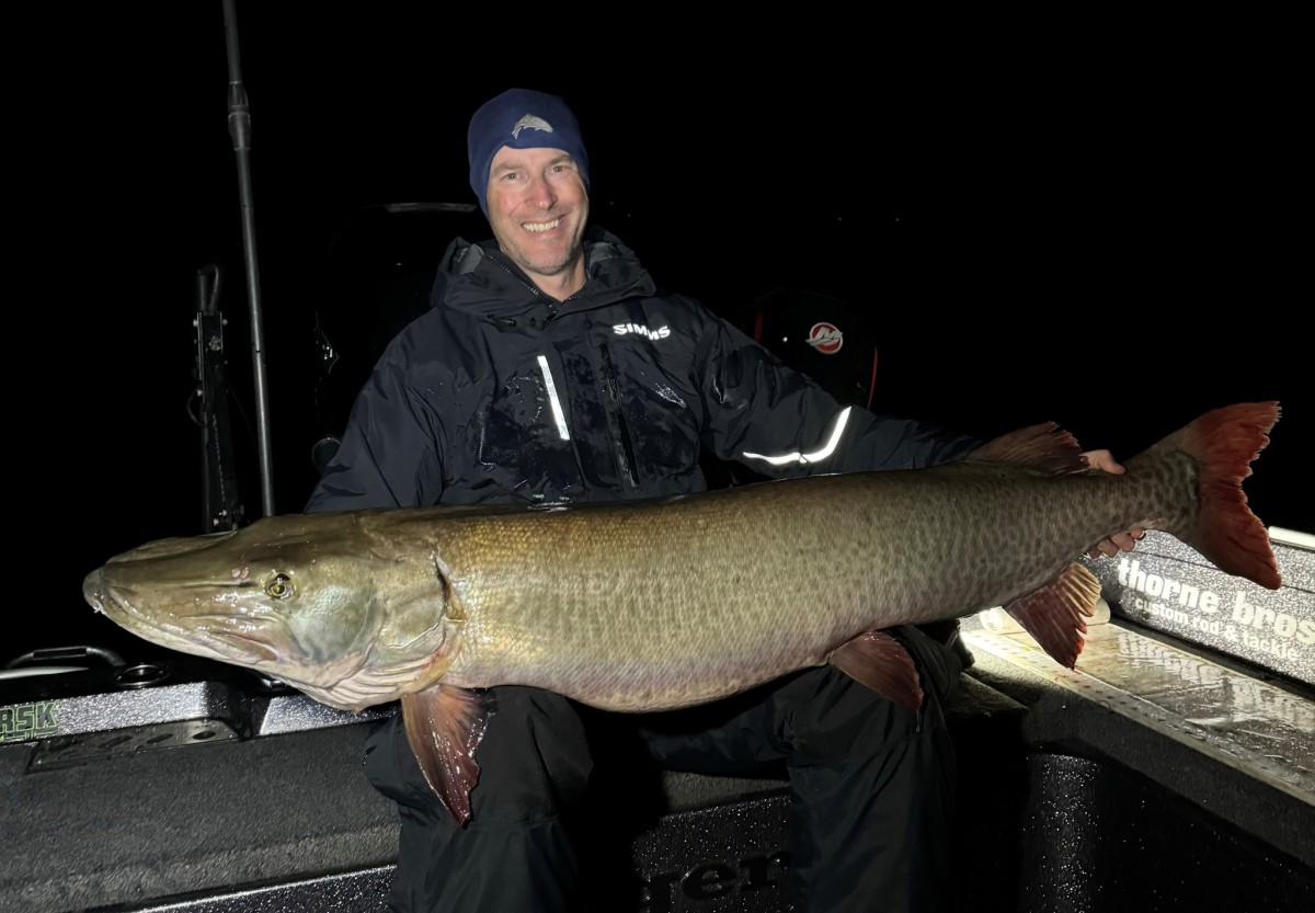 Massive 54-inch muskie caught on Lake Mille Lacs - Bring Me The News