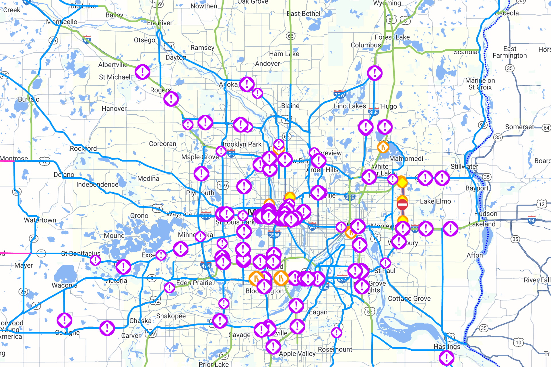 Twin Cities roads 'glare ice,' local sheriff advises limited travel
